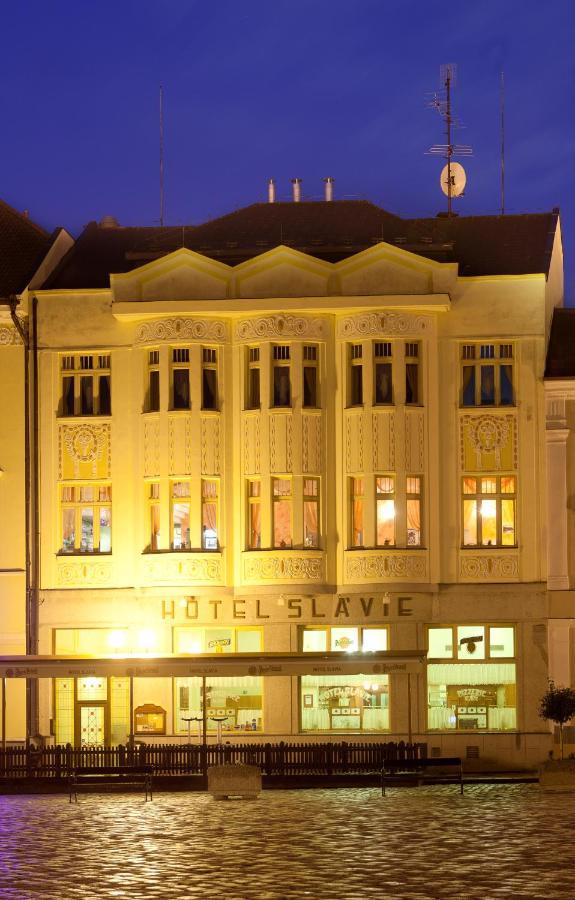 Hotel Slávie Pelhřimov Esterno foto